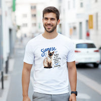 Load image into Gallery viewer, Siamese Talks a Lot T-Shirt by Catagorical, view 2