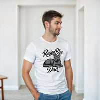 Load image into Gallery viewer, Russian Blue Cat Dad T-Shirt by Catagorical, view 2