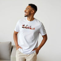 Load image into Gallery viewer, Christmas Siamese Cats T-Shirt by Catagorical