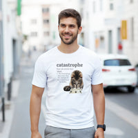 Load image into Gallery viewer, Catastrophe Definition Cat T-Shirt by Catagorical, view 2