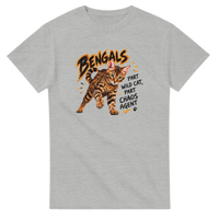 Load image into Gallery viewer, Bengal Cat T-Shirt in ash by Catagorical