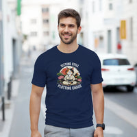 Load image into Gallery viewer, Sitting Still Plotting Chaos T-Shirt by Catagorical
