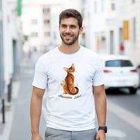 Load image into Gallery viewer, Abyssinian Later! Cat T-Shirt by Catagorical